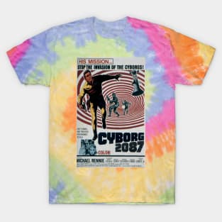 Classic Sci-Fi Movie Poster - Cyborg 2087 T-Shirt